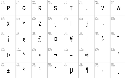 MetalcutCondensed Regular