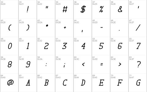 TL Serif Italic