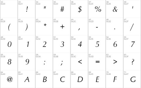 Optimum Italic