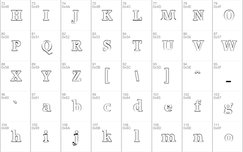 MichaelBeckerOutline-ExtraBold Regular