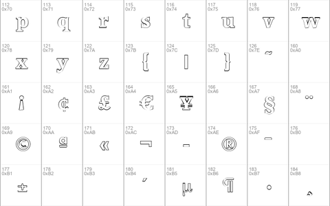 MichaelBeckerOutline-ExtraBold Regular