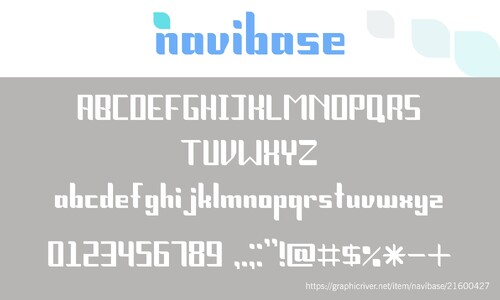 Navibase font