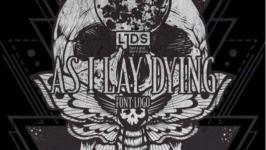 As I Lay Dying Logo font