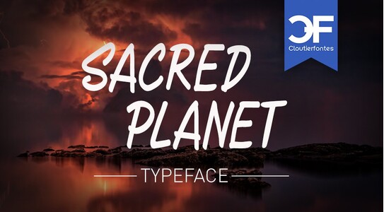 CF Sacred Planet font