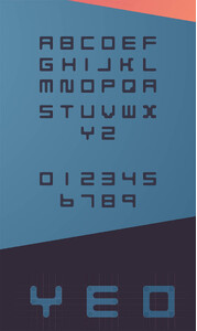 QUBO font