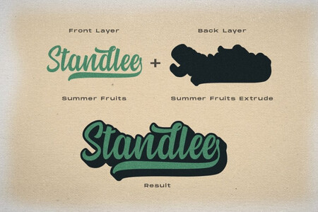 Summer Fruits Personal Use font