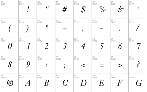 Janson SSi Italic