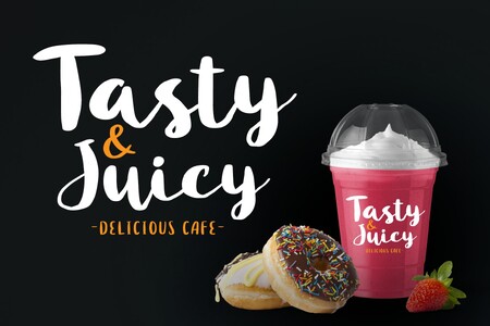 Blusty Script Free font