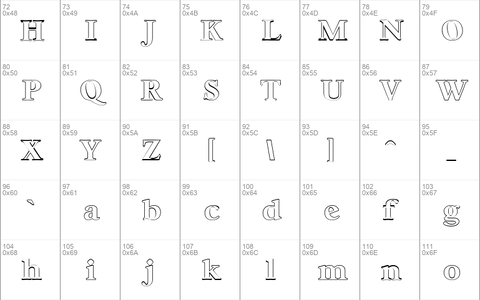 WilliamBeckerOutline-ExtraBold Regular