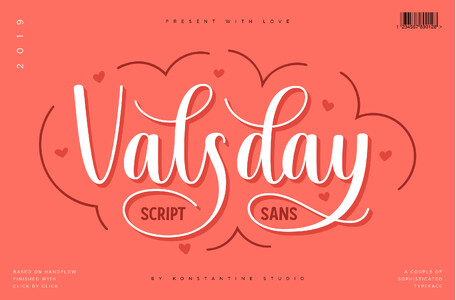Valsday Script DEMO font