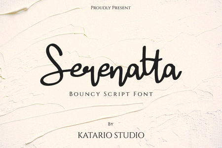 Serenatta-Demo font