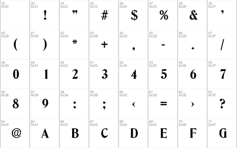 Denver-Serial-ExtraBold Regular