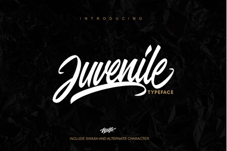 Juvenile personal use font