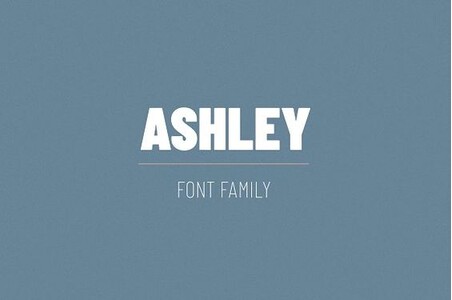 Ashley Light font