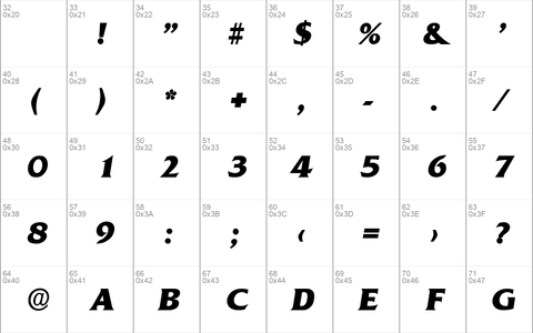 DennisBecker-ExtraBold Italic