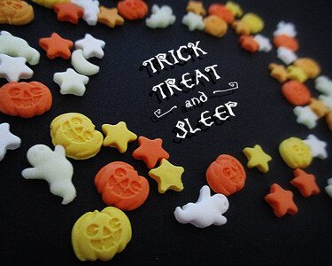 Tricktreatsleep_bold font