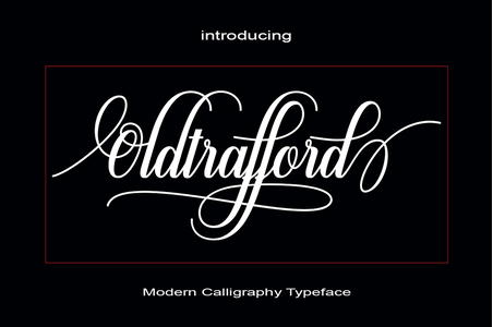 Oldtrafford free font