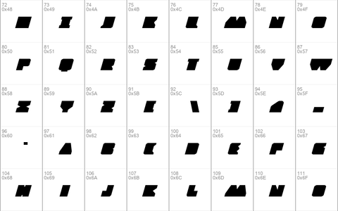 Contour of Duty Expanded Italic