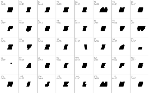 Contour of Duty Italic