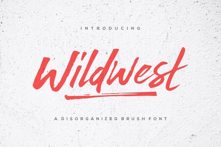 Wildwest Swash font