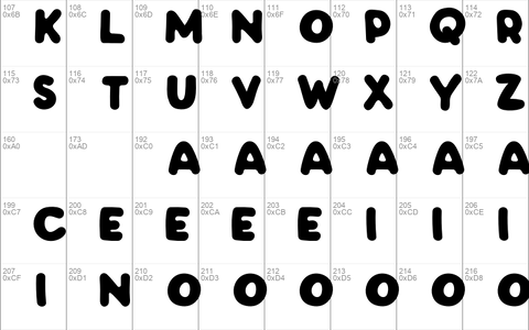 PHATKIDfree font