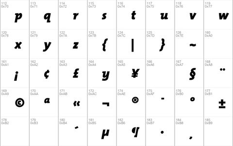 TMixHeavy Italic