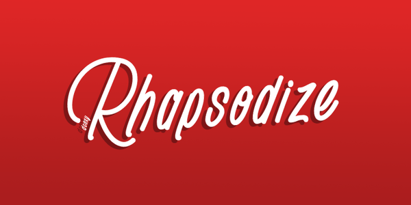 Rhapsodize Slim_PersonalUseOnly font