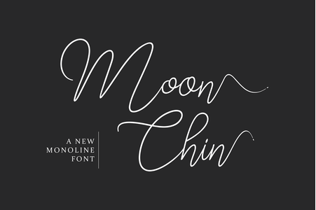 Moon Chin font