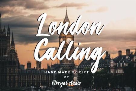 London Calling font