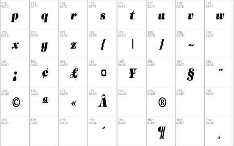 TimpaniHeavy-Italic Cn Regular