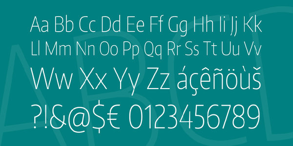 Encode Sans Compressed font