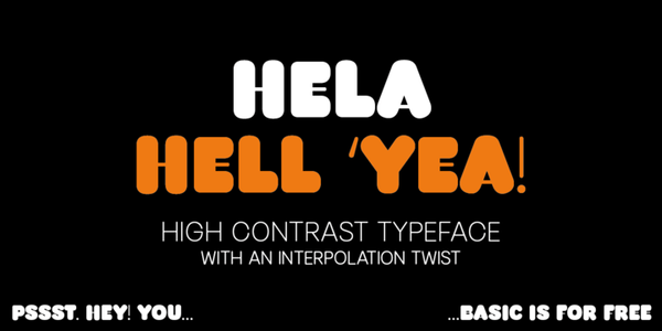 HelaBasic font