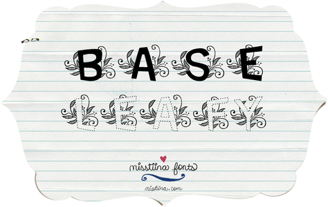 MTF Base Dash Leafy font