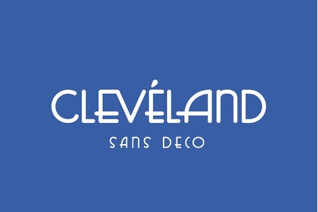 Cleveland DEMO font