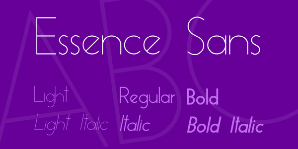 Essence Sans font