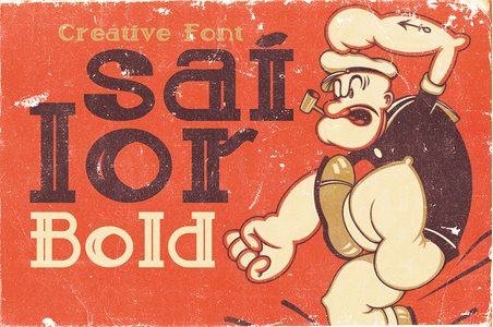 Sailor Bold font