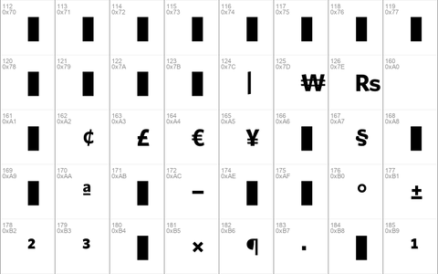 WhitneyNumeric Bold