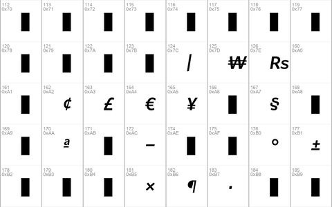 WhitneyNumeric SemiboldItalic