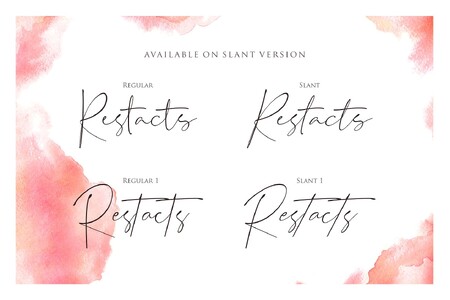 Restacts DEMO font