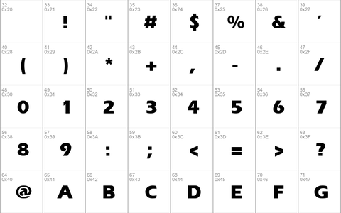 Ergoe Extrabold Regular