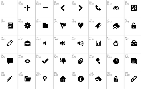 Breezi Icon Set