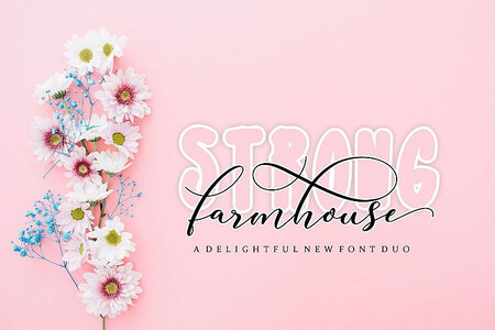 Strong Farmhouse font