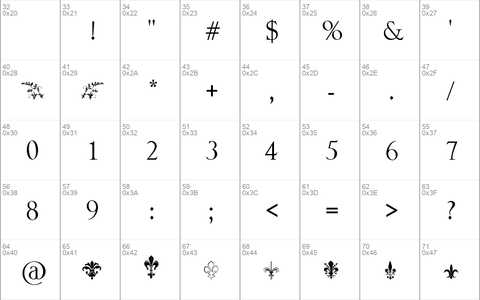 SymbolCrucifix Regular