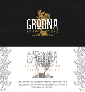 Grodna Demo font