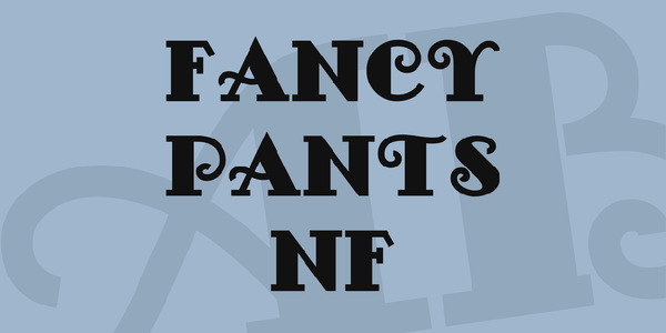 Fancy Pants NF font