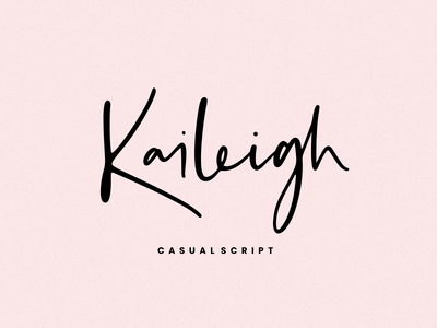 Kaileigh 2 font