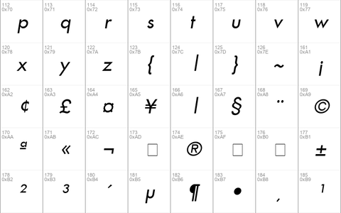 Fujiyama2 Italic