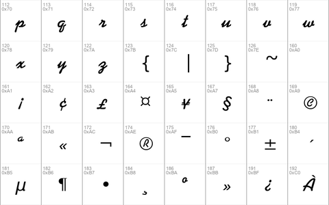 DinerScript Plain