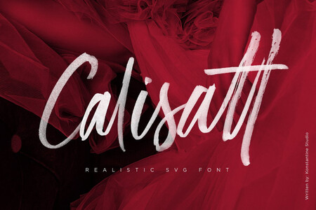 Calisatt DEMO font