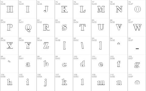 WesleyBeckerOutline-Heavy Regular